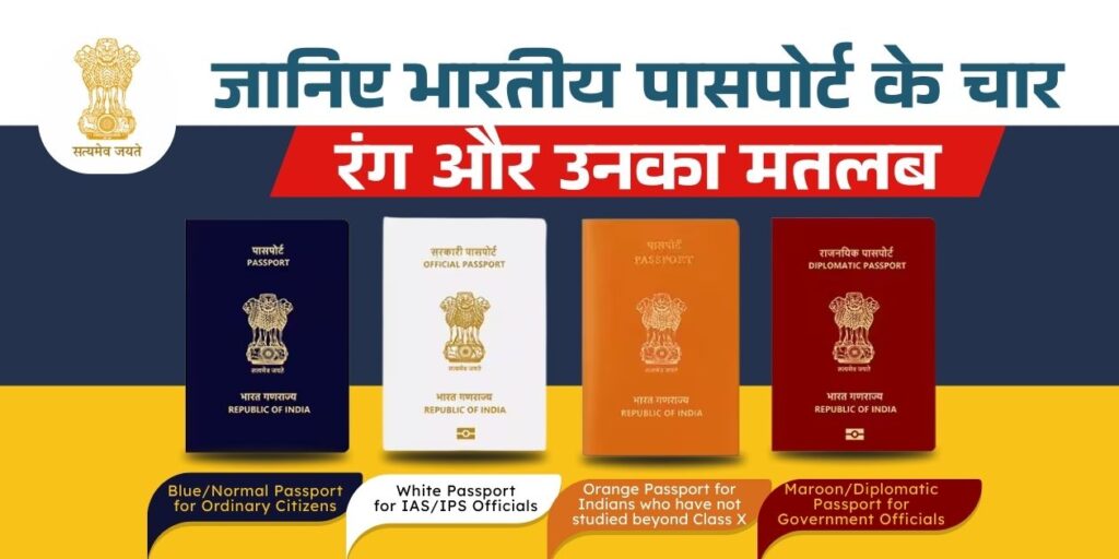 Indian Passport: "आपका पासपोर्ट किस रंग का है? जानिए भारतीय पासपोर्ट के चार रंग और उनका मतलब"